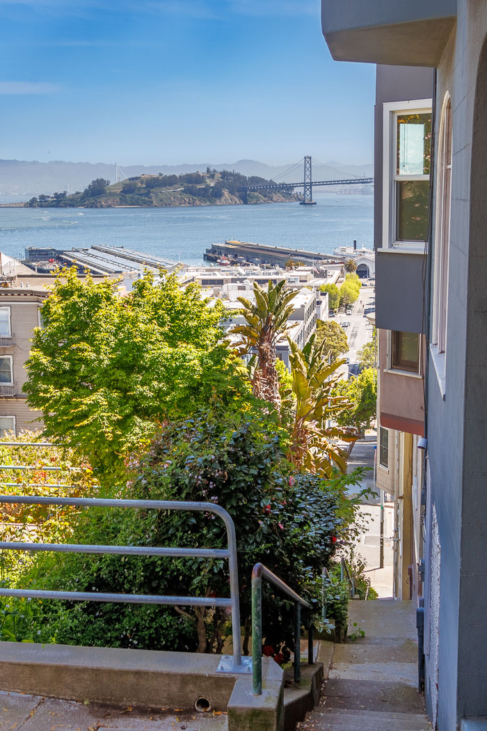 Secret stairs and special places on Russian Hill
