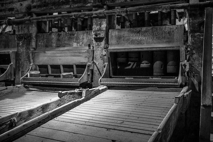 Bodie Ghost Town (B&W)
