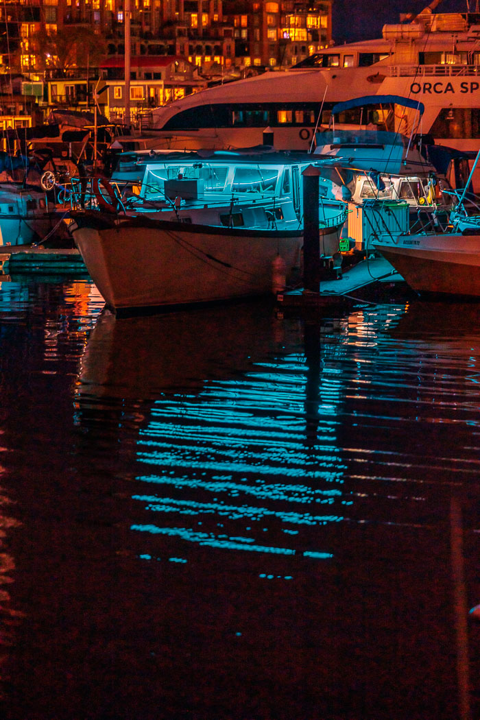 Victoria Harbor After Dark