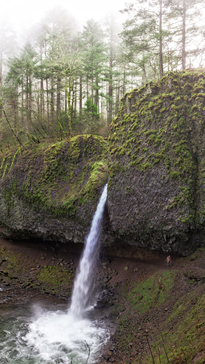 Columbia Gorge Falls Area