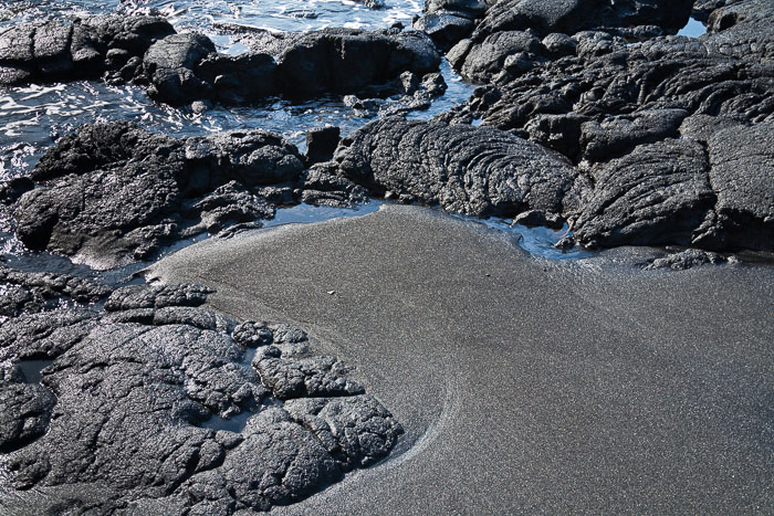Punaluu Black Sand Beach