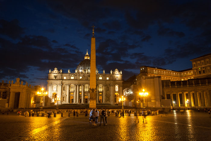Rome after dark