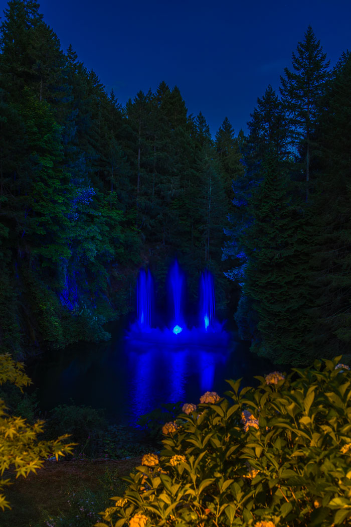 Buchart Gardens After Dark Buchart Gardens After Dark