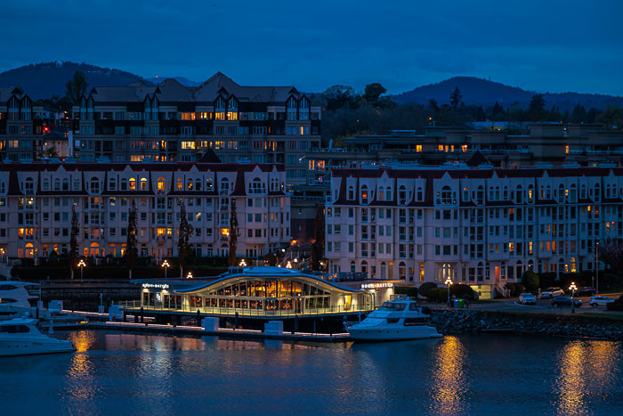 Victoria Harbor After Dark