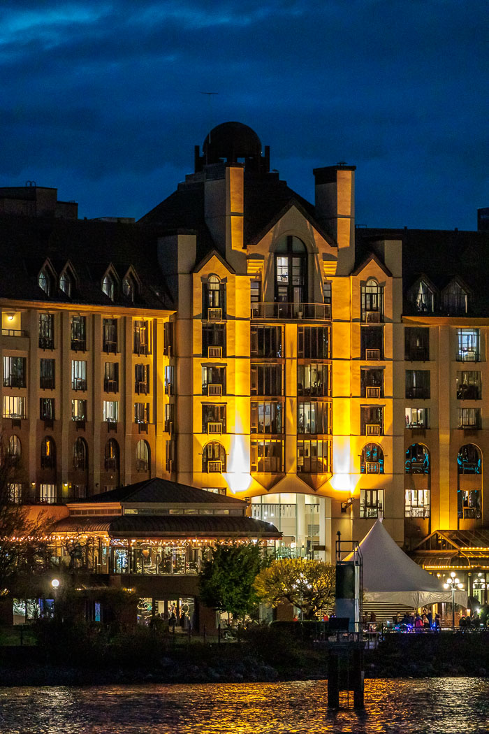 Victoria Harbor After Dark