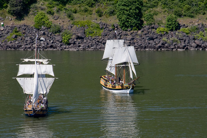 Tall Ships in Hood RIver