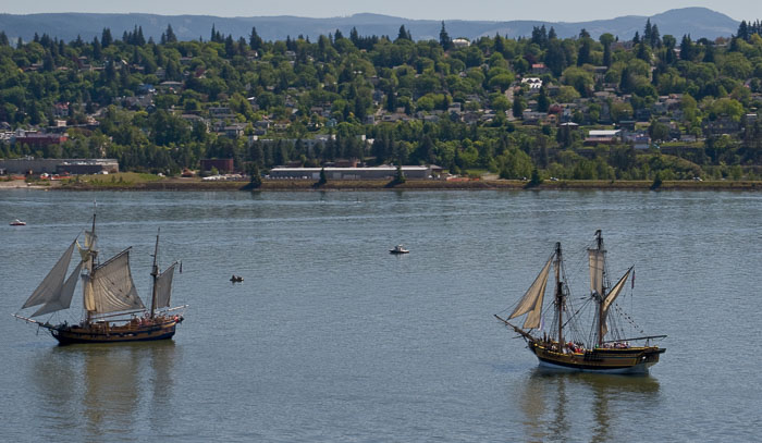 Tall Ships in Hood RIver